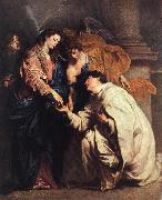 DYCK, Sir Anthony Van Blessed Joseph Hermann g oil painting on canvas